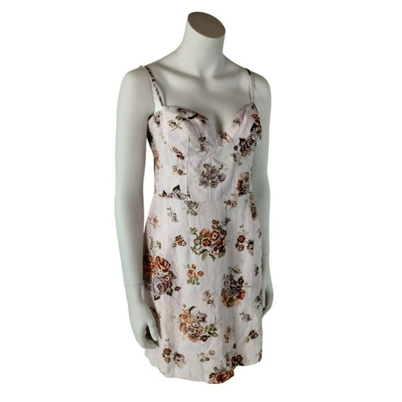 H&M Dresses & Skirts - Brock Collection x H&M Lyocell Blend Dress Floral Bustier Medium Sleeveless Mini